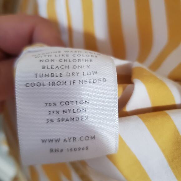 AYR The Deep End Button Down Shirt  The Deep End Button Down Shirt XS Oversized - Picture 14 of 16